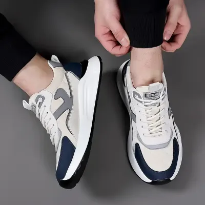 LUXE STEP SPORTS SHOE OFF WHITE
